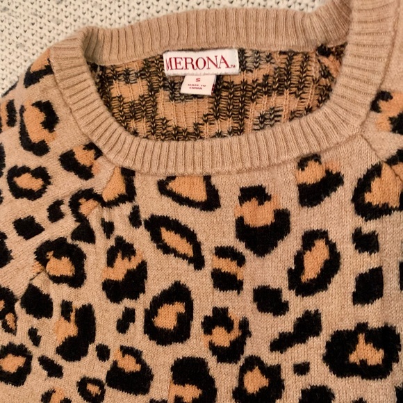 Leopard Print Sweater - Picture 7 of 14